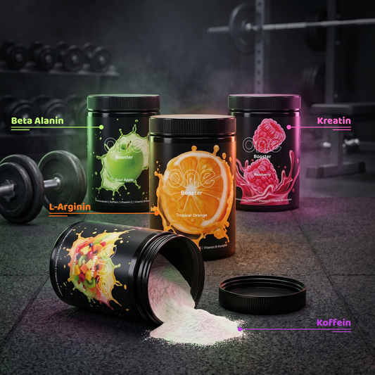 ONE Pre-Workout Booster – Fokus & Energie – 520g Dose (80 Portionen)